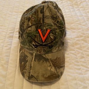 UVA University of Virginia Camo Hat